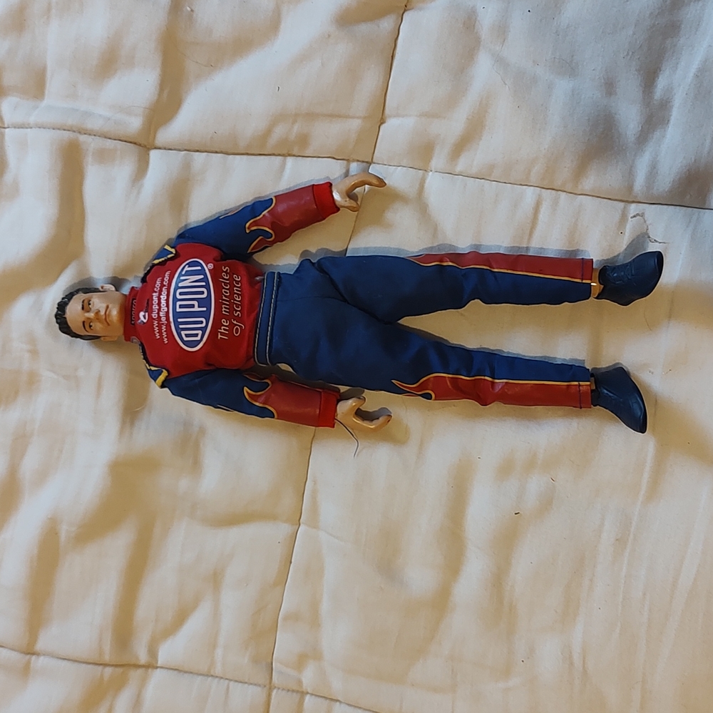 Jake's Pacific Jeff Gordon Doll Original clothes Like new 12 in
